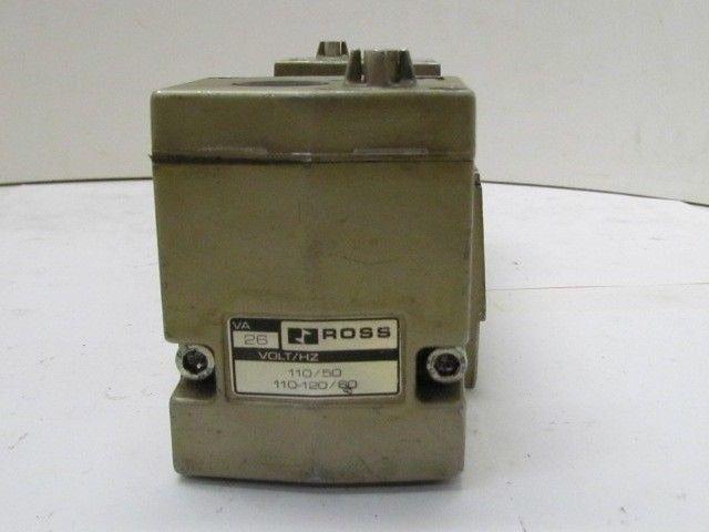Ross W7177C4333 120Volt Pneumatic Solenoid Valve
