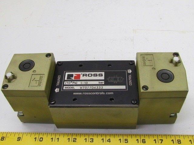 Ross W7077D4333 Pneumatic Valve 120/60 Solenoid NEW