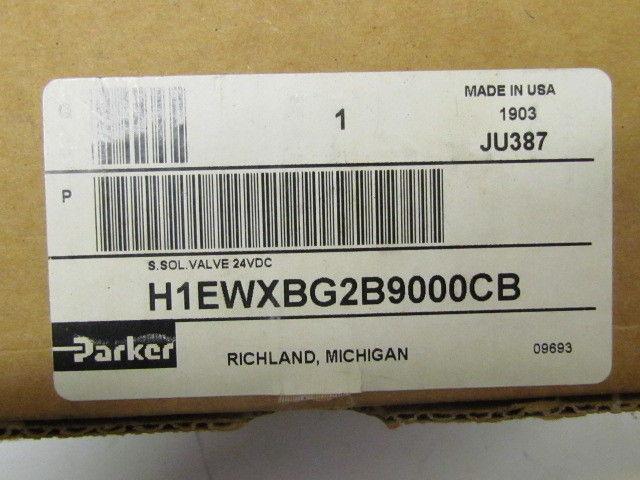 Parker H1EWXBG2B9000CB 24VDC Pneumatic Solenoid Valve