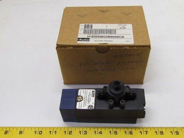 Parker H1EWXBG2B9000CB 24VDC Pneumatic Solenoid Valve