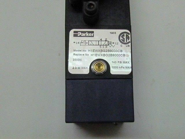 Parker H1EWXBG2B9000CB 24VDC Pneumatic Solenoid Valve