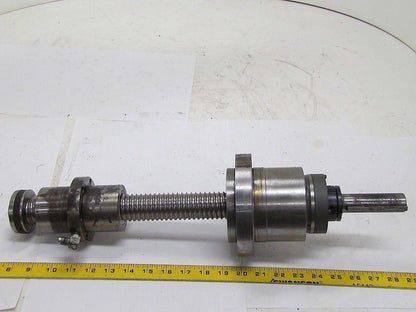 Ball Screw Assy 1 1/2" dia 1/4" Pitch 7 1/2" Travel 21 1/4" OAL From CNC Lathe