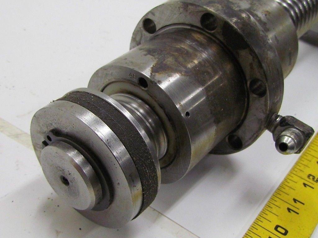 Ball Screw Assy 1 1/2" dia 1/4" Pitch 7 1/2" Travel 21 1/4" OAL From CNC Lathe