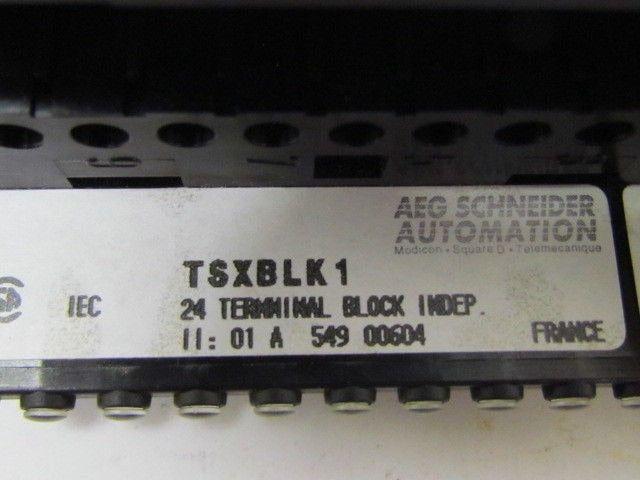 AEG Schneider Modicon Telemecanique TSXBLK1 24 Terminal Block Indep