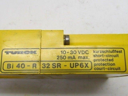 Turck Electronik BI 40-R32 SR-UP6X BI40R-32SR-UP6X Inductive Sensor