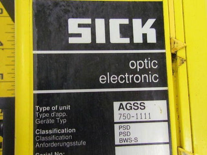 Sick Optic AGSS 750-1111 Lightcurtain Light Curtain