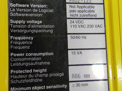 Sick AGSS 900-1111 Optic Light Curtain LightCurtain