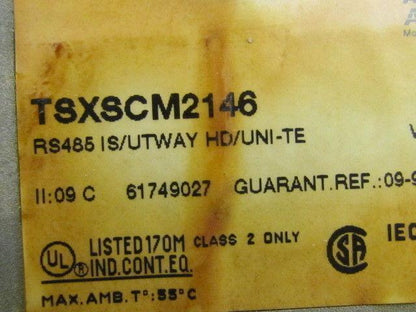 AEG Schneider Telemecanique TSXSCM2146 TSX SCM 2146 21 RS485 I/S/UTWAY HD/UNI/TE