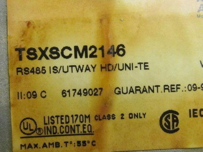 AEG Schneider Telemecanique TSXSCM2146 TSX SCM 2146 21 RS485 I/S/UTWAY HD/UNI/TE