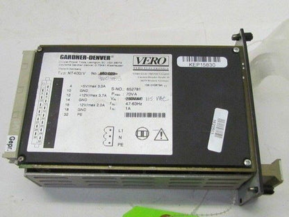 Vero Electronics Gardner-Denver NT400/V 960485 Power Supply