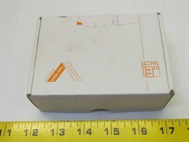 IFM Efector PB-100-SBR14-HFPKG/US/ PB5022 Pressure Switch NIB