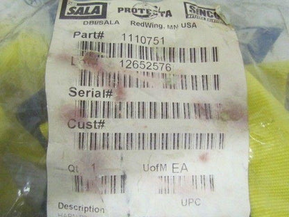 DBI Sala 1110751 Delta II 2 Arc Flash Fall Protection Safety Harness Size Large