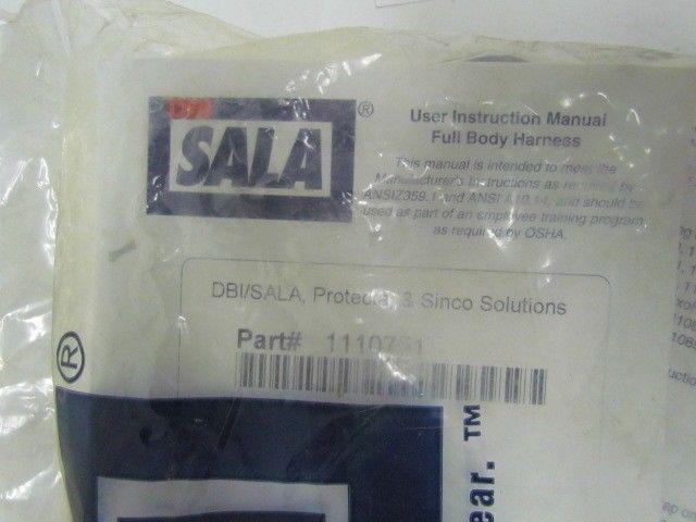 DBI Sala 1110751 Delta II 2 Arc Flash Fall Protection Safety Harness Size Large