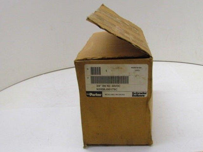 Parker N3556J00179C 3/4"NPT 3W NC 24VDC Valve NIB