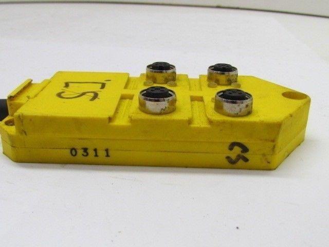 Lumberg ASBV 4/Led  5-66/RS120M 4Port Sensor Input Block