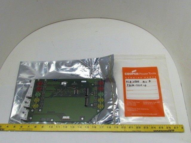 Cooper Tools PCB2000 Rev D P86M-94V-0 PC Board Card