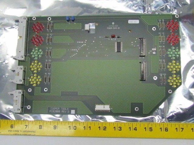 Cooper Tools PCB2000 Rev D P86M-94V-0 PC Board Card