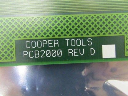 Cooper Tools PCB2000 Rev D P86M-94V-0 PC Board Card