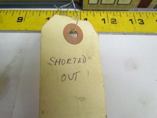 Marposs Column Display Code 7650912010 For Repair Marked "Short Out"