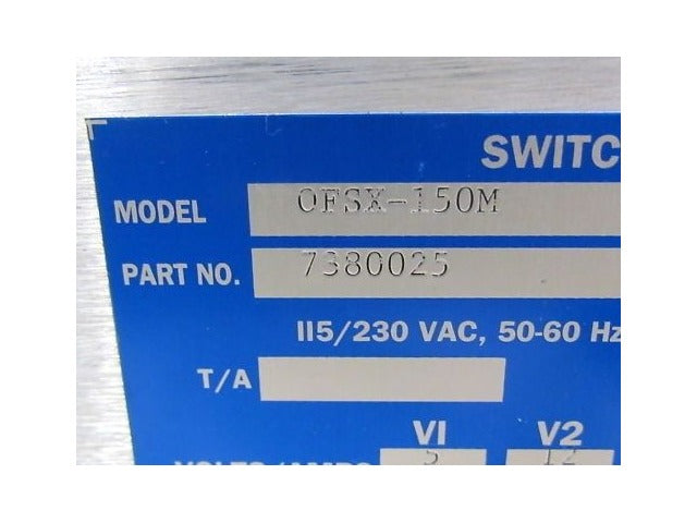 Switching Power OFSX-150M P/N 7380025 Power Supply