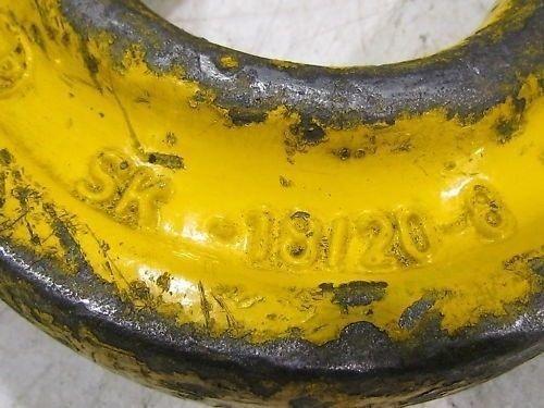 Gunnebo SK-18/20-8 Sling Lifting Hook w/Half Link Grade 80 WLL28300 Lbs