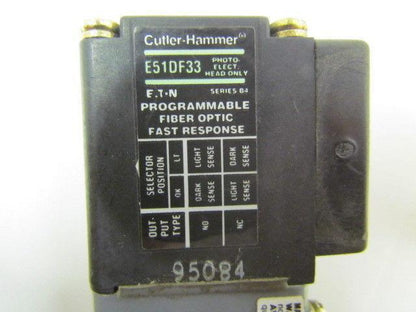 CH Cutler Hammer E51SPL Limit Switch on E51RN Receptacle With E51DF33 Head