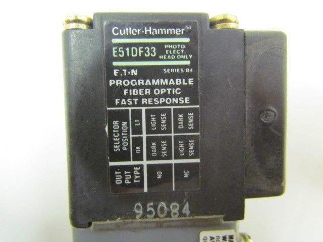 CH Cutler Hammer E51SPL Limit Switch on E51RN Receptacle With E51DF33 Head