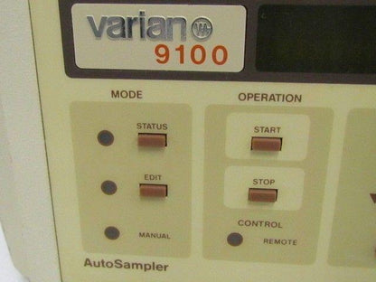 Varian 9100 Autosampler Needs Calibration 03-909100-20