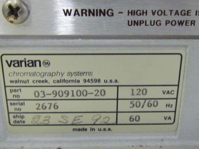 Varian 9100 Auto Sampler 03-909100-20 12V 50/60Hz