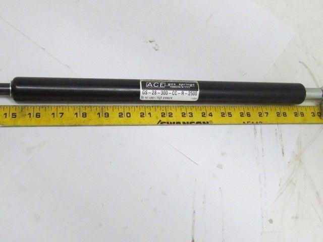 Ace Controls GS-28-300-CC-R-2500 Gas Spring 300mm Stroke Mounts 733MM on Center