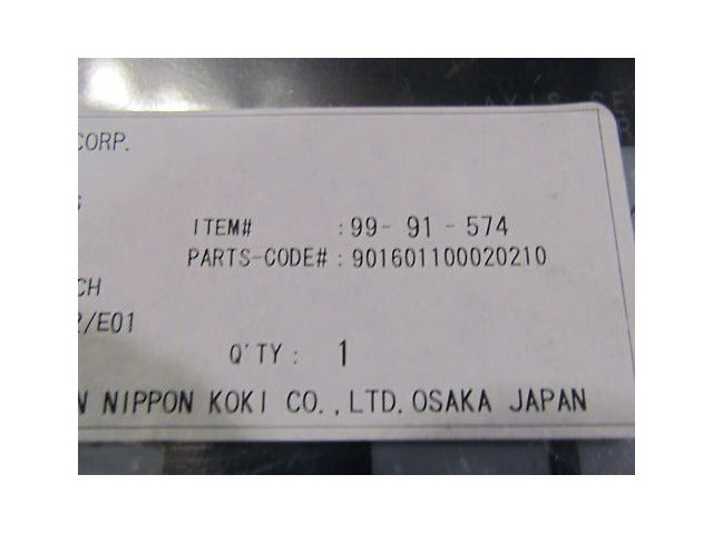 Shin Nippon Koki STSW-FKS-02/E01 Keypad Cover CMV-150