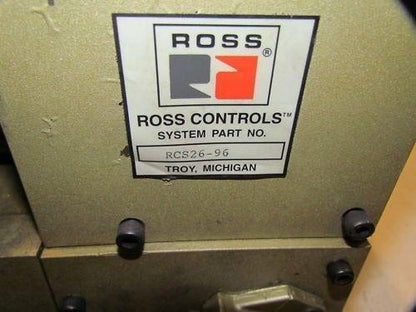 Ross Controls RCS26-96 Press Control Assy Pneumatic Valve