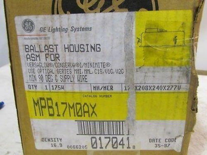 GE Lighting Systems MPB17MOAX Multivolt Ballast Housing