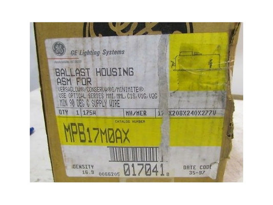 GE Lighting Systems MPB17MOAX Multivolt Ballast Housing