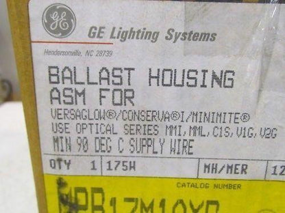 GE Lighting Systems MPB17M1AXB Ballast Housing 175W120V