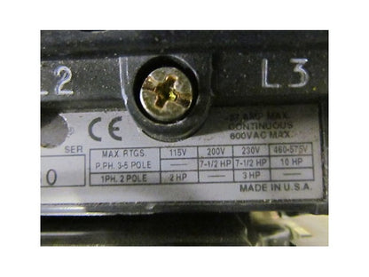 A-B Allen Bradley 505DC-M/A27880 Size 1 Motor Starter