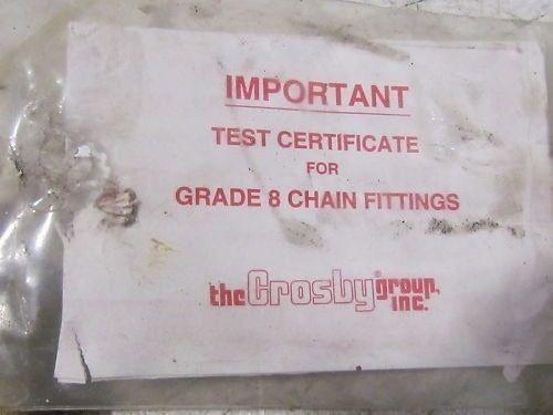 Crosby A327 3/4 Eye Sling Hook WLL 28300# Grade 80 NEW