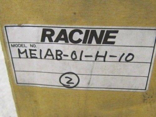 Koshin Racine ME1AB-01-H-10 Valve NIB