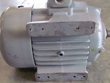 Delco 2G2404Z4 High EFF 3 PH 460 Volt Electric Motor 2HP 213Z Frame