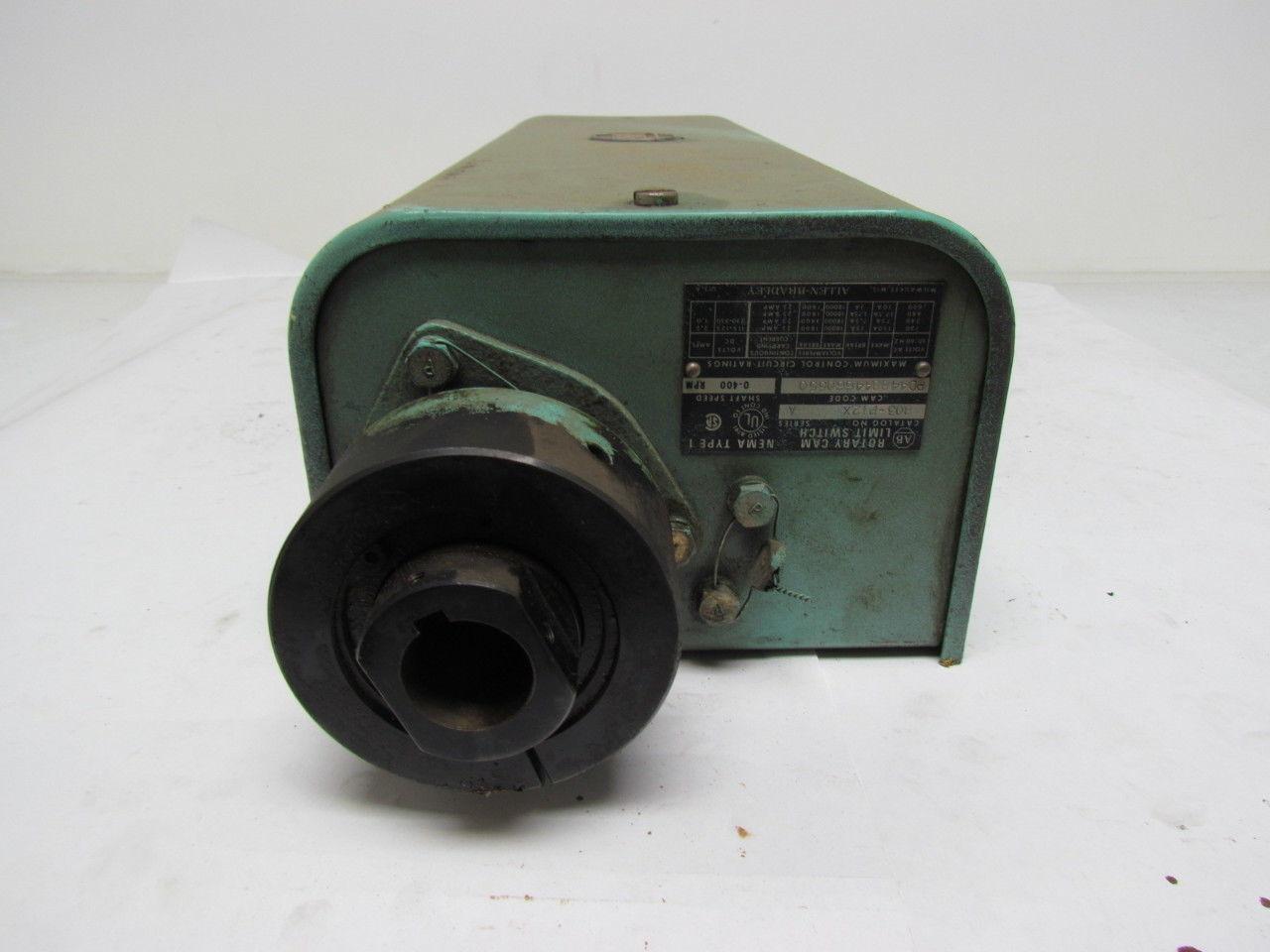 A-B Allen Bradley 803-P12X Rotating Cam Limit Switch