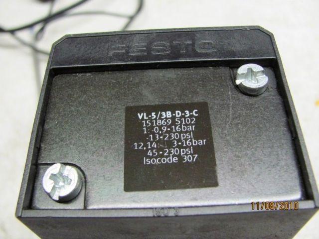 Festo VL-5/3B-D-3-C VL53BD3C New