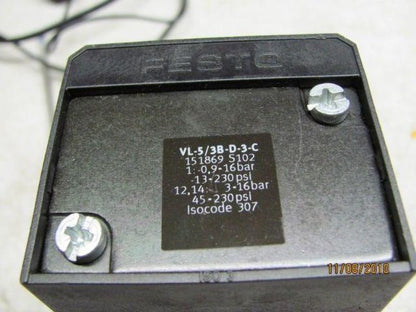 Festo VL-5/3B-D-3-C VL53BD3C New