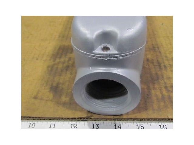 Red Dot MA LB 6 Threaded Aluminum LB Elbow Unused 1.5"