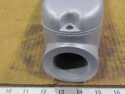 Red Dot MA LB 6 Threaded Aluminum LB Elbow Unused 1.5"