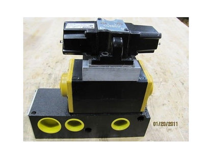 Parker HHB4987501L Double Solenoid Valve 20v 7.2w 3/4"