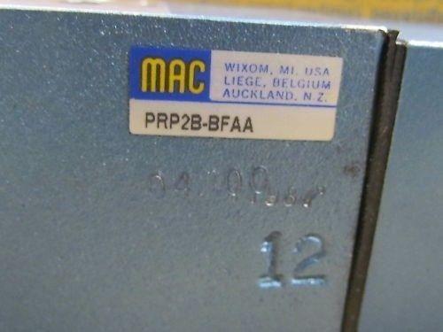 Mac Sandwich Pressure Regulator Valve PRP2B-BFAA