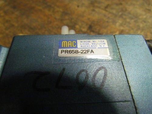 Mac PR65B-22FA Pressure Regulator