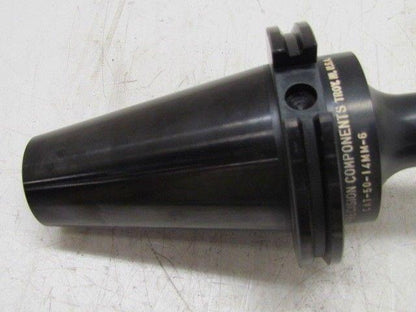 Precision Components Cat 50 V-Flange 6" Extended Length End Mill Holder 14 mm