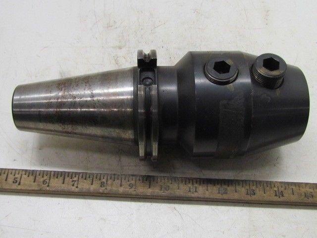 Briney V50E-200-562SP Cat 50 2" End Mill Holder 5 1/2" Projection Coolant