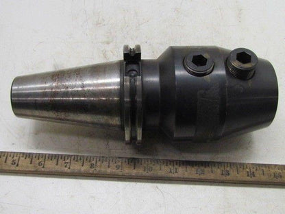 Briney V50E-200-562SP Cat 50 2" End Mill Holder 5 1/2" Projection Coolant
